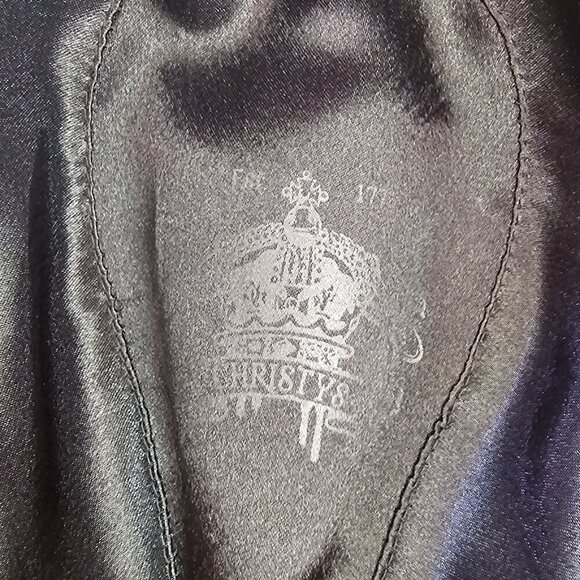 Christys Crown Velvet Fedora by Tony Merenda Mens L Brown Striped Band Vintage - Picture 6 of 10